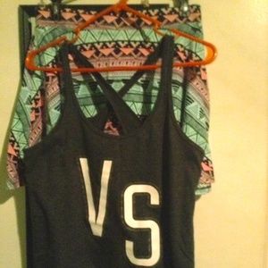 Victoria's Secret PINK Skater Skirt plus Tank Lg